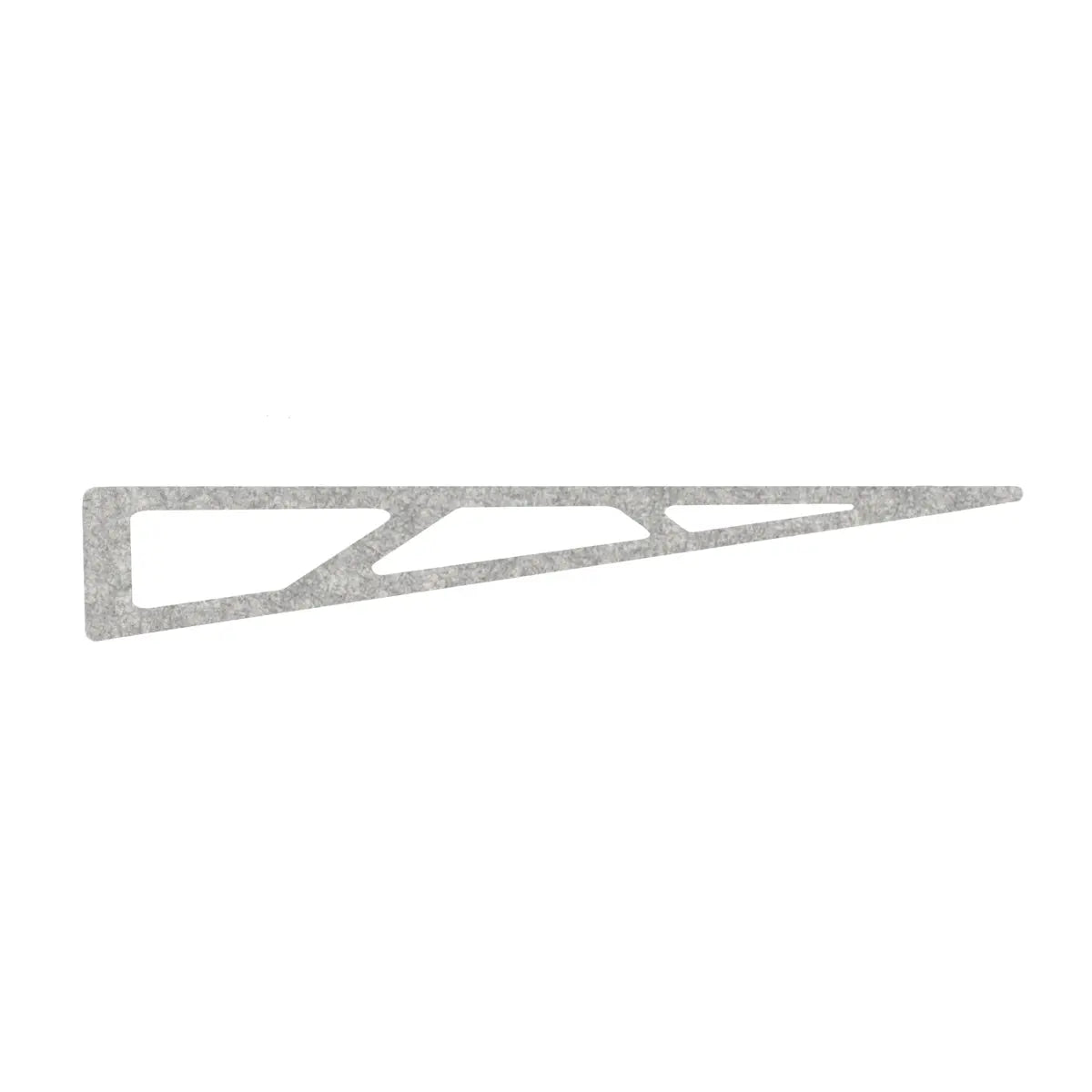 Felt Ceiling Acoustic Baffles - SLANT on white background Decormania EU